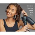 RevAir Reverse-Air Hair Dryer, Vacuum Hair Dryer for All Hair Types, 800 Watts, Black.