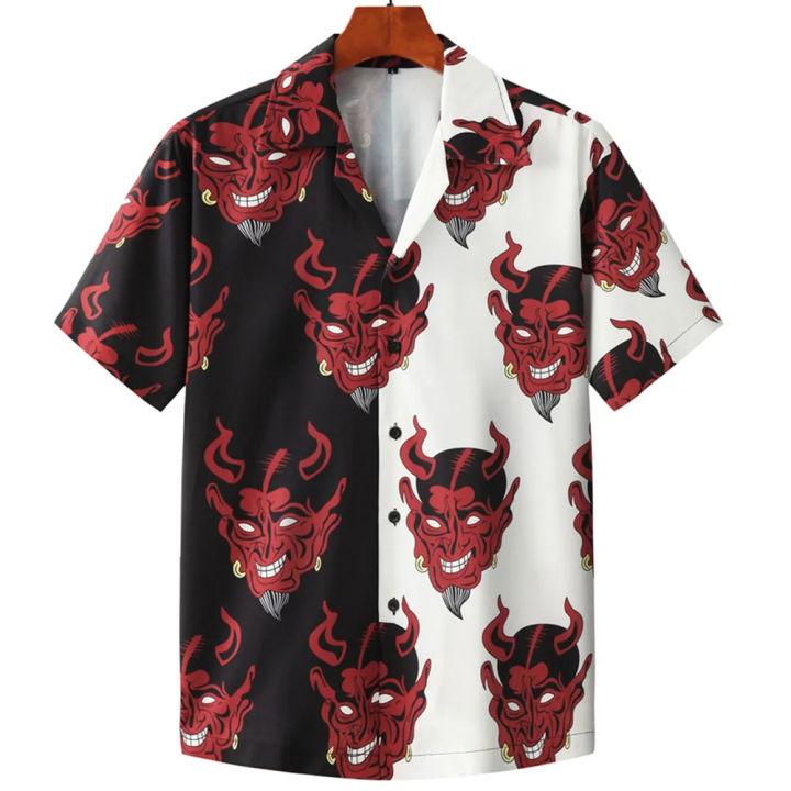 2024%20Devil%20Horror%203d%20Hawaiian%20Shirt%20Man%20Loose%20Male%20Clothes%20Breathable%20Men's%20Shirts%20Summer%20Short%20Sleeve%20Shirt%20Top%20Men's%20Clothing%20-%20Image%202