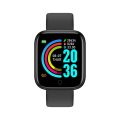 D20 Smart Watches Fitness Tracker Blood Pressure Y68 Smartwatches Waterproof Heart Rate Monitor Wireless Smart Wristwatch. 