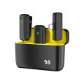 K6 New Wireless Lavalier Microphone Portable Audio Video Recording Mini Mic Live Broadcast Gaming Phone Mic By EXOTIX.