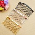 【Daily Necessities For Anyone Store】10pcs Inserted Comb Metal Wire Clip Comb Headband for Women Girls Fashion Hair Styling Tool Hair Comb. 