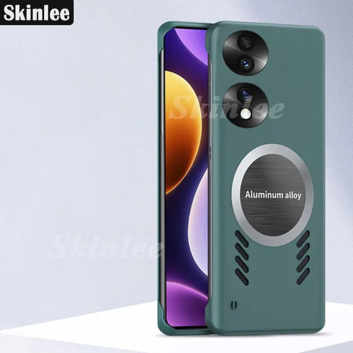 Phone Case for Honor 70 Back Cover Ultra-thin Borderless Heat Dissipation Porous Anti Drop Protect Case for Honor70 Phone Cases