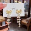Korean Retro Fashion Earring Long Tassel Earrings Sweet New Design for Women.