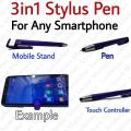 3in1 Stylish Pen For Any Smartphone And Tablets. 