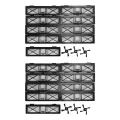 18X Hepa Filter 6X Side Brush for Neato Botvac D3 D4 D5 D6 D7 D70 D75 D80 D85 Connected Botvac 75E 80 85 Brushes Filters. 