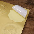 1/5/10pcs Embossed Heart Sticker Envelope Gift Wrap Self-Adhesive Seal Stickers Sticker For Wedding Party Invitation Decor. 