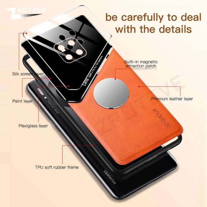 Mate20%20Pro%20Case%20Zroteve%20PU%20Leather%20Car%20Magnetic%20Hard%20PC%20Cover%20For%20Huawei%20Mate%2020%2030%2040%20Pro%20Mate30%20Mate40%20Shockproof%20Phone%20Cases%20-%20Image%202