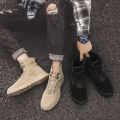 High Top Martin Boots Autumn New Men's Shoes Trend Lace-up Versatile Fashion Men's Sneakers Outdoor Cargo Shoes. 