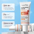 SADOER Spf 90+ Sunscreen For Face Whole Body Use Protector Solar UV Resistant Repairing Solar Blocker Facial Sunscreen -50gm. 