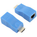 HDMI Signal TX Adapter, CAT 5e 6 Cables HDMI Extender Adapter for Home Use. 