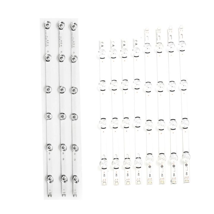 Set Backlight TWEXQNY 2 Set Led Backlight Strip: 1 Set Led Backlight Strip 6 Lamp for ...