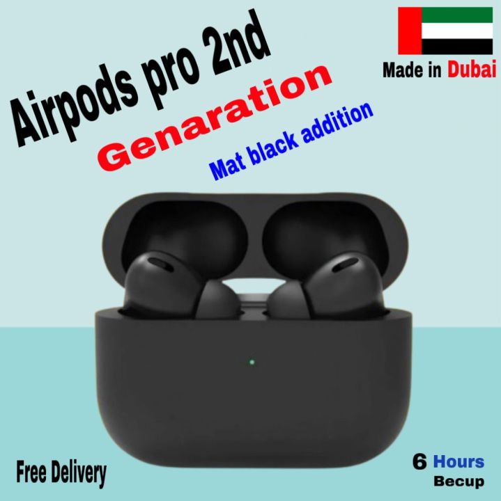 AirPods%20Pro%202nd%20Gen%20ANC%20In%20Ear%20Noise%20Cancelling%20Headphone%20Wireless%20Bluetooth-mate%20Black%20-%20Image%202