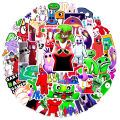 100pcs Garten of Banban Horror Game Cartoon Stickers Decals Kids Toys DIY Scrapbook Laptop Stationary Guitar Suitcase Sticker. 