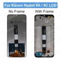 For Xiaomi Redmi 9A LCD Display 9C M2006C3LG Touch Screen Digitizer For For Redmi 9 LCD M2004J19AG M2004J19C Replacement Parts.