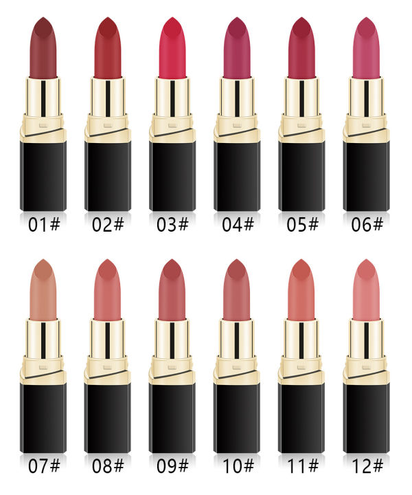 MISS%20ROSE%20Mist%20Matte%20Lipstick%20Square%20Tube%20Dry%20Lipstick%20Lipstick%20Makeup%20-%20Image%204