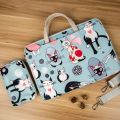 Cute Briefcase for Xiaomi Mi Laptop Pro Redmi Book 14 PRO 15.4 Air 13 12.5 Laptop Bag 13 Inch Notebook Handbag for Women Girls. 