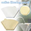 Biodegradable Disposable coffee paper filter Efficient Foldable Eco-friendly Coffee filter Meshed Paper filter for Home use Cafes and restaurants Travelling Camping Office. 