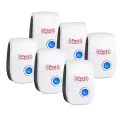 6 Pack Ultrasonic Pest Repeller Insect Repellent Indoor Home,US Plug.