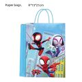 Spidey His Amazing Friends Paper Bag Candy Gift Packaging Bags Kids Spiderman Birthday Party Decoration Baby Shower Supplies. 