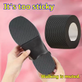 1 Meter X 02 Pcs Non-Slip Shoe Sole Sticker Roll (Thickness -2 mm X Width - 10 CM) – Wear-Resistant, Anti-Abrasion Heel Protector for Quieter, Sound-Reducing Steps.