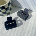Fashion Simple Square Matte Geometry Small Hair Clips For Women Girls Elegant Hairpin Shark Clip Headwear Hair Accessories Podazz.