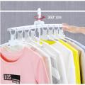 360 degree 8 In 1Multifunction Multi Layer Folding Clothes Hanger.