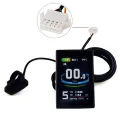 KT E Bike TFT Color Display LCD8S Electric Bicycle Display Conversion Kit Parts Accessories KT LCD8S Display. 