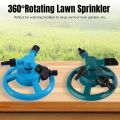 3 Arm Garden Automatic Rotating Nozzle 360 Degree Rotary Automatic Sprinkler Garden Lawn Watering Nozzle Irrigation Nozzle.
