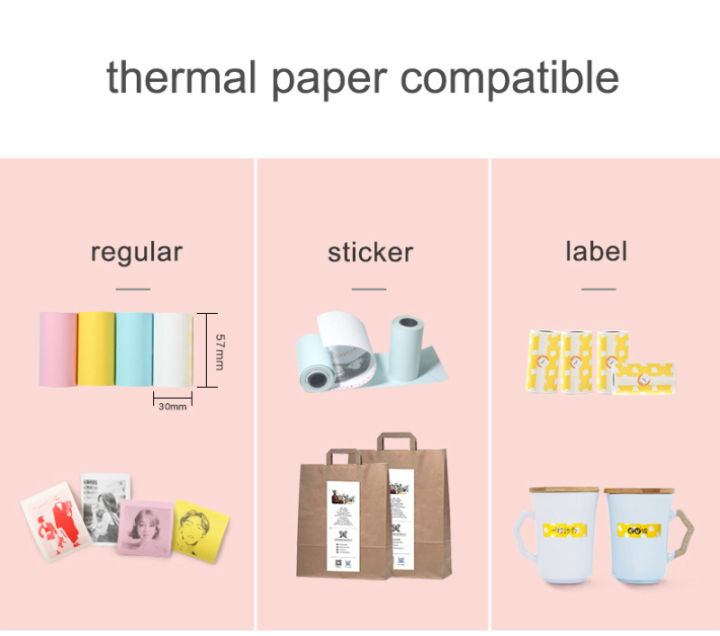 GOOJPRT%20A6%20PeriPage%20Mini%20Portable%20Printer%20Bluetooth%20Wireless%20Paper%20Photo%20Printer%20Pocket%20Thermal%20Printing%20USB%20Connection%20Support%20Dual%20mode%20-%20Image%205