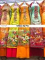 Unstitched cotton Pakiza Digital Print Three Piece for woman multicolor. 
