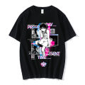 Anime Serial Experiments Lain T-Shirt Men Women Graphic T Shirts Unisex Iwakura Manga Girl Sci Fi Short Sleeve Tee Unisex Tops.