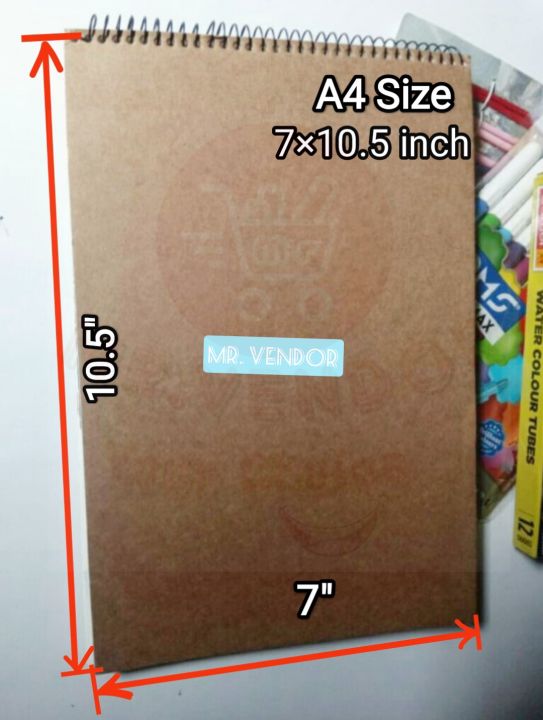 Handmade%20Watercolor%20Book%20(Spiral)%20For%20Drawing%20Painting%20Size%20A4%20-%20Image%204