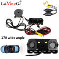 Driving Cyclic Recorder car Vehicle Camera 3 in 1 Car Rear View Reverse Parking Sensor Detector Buzzer Alarm Car Dash Camera. 