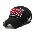 New Winter Baseball Cap Men Liverpool Warm Felt Bone Snapback Hat Women Snap Backs With England Flag for Autumn. 