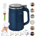 Mini High Power Electric Grinder Machine - 500ml - Navy Blue. 