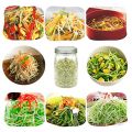 1 Sets of Stainless Steel Can Lids Suitable for Wide Mouth Mason Jar.