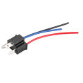 H4 Male Head Extension Connector Plug Socket with Wire Harness Heavy Duty. 