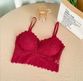 1 Piece Imported New Stylish Comfortable Lace Padded Bra for Women. 