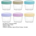 Glass Food Containers 6pcs Glass Food Storage Containers with Lids 120ml Leak Proof Airtight Bpa Free Reusable Measurement Lines Food Jars for Meal Prep Snacks Purees in Asia Food Storage Jars. 