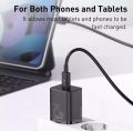 Baseus Super Si Quick PD Charger 1C 25W EU Sets With Type-C to Type-C Cable.