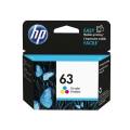 HP 63 Tri-color Ink Cartridge.