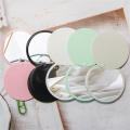 Sliding Cosmetic Mirror Pocket-size Folding Carry-on Portable Mirror Unbreakable Small Compact Mirror for Travel On-the-go Girls Makeup Application Daily Use. 