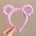 【Must-have】 Womens Headband Woolen Hair Band Headwear Girl Wash Up Plush Hair Hoop Hair Accessories Autumn And Winter Mzea.