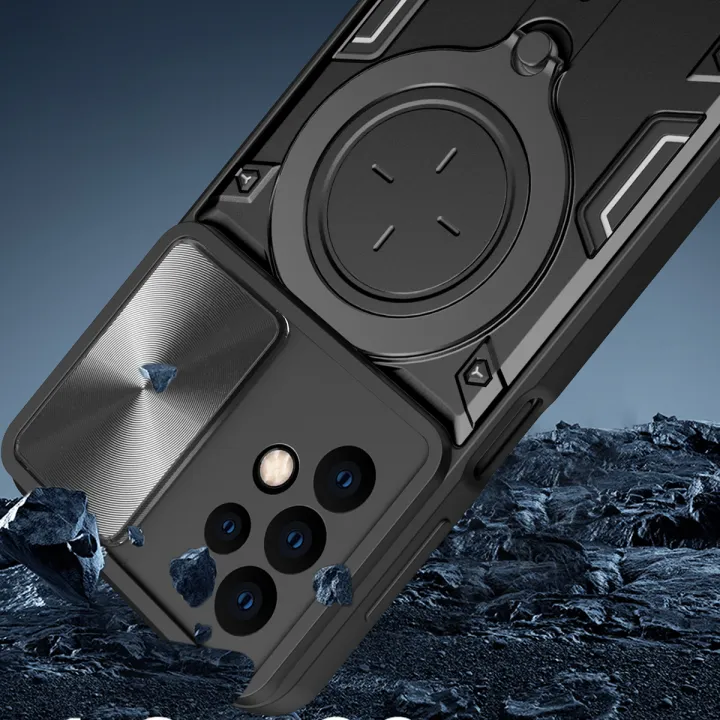 xprmy%20for%20Samsung%20Galaxy%20A23%205G%20Dual%20Layer%20Phone%20Case%20with%20Slide%20Camera%20Cover%20and%20Metal%20Hidden%20Bracket%20-%20Image%208