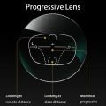 Progressive Reading Glasses for Men Anti Blue Ray Prescription Glasses Male Hyperopia Multifocal Progressive Glasses Frame. 