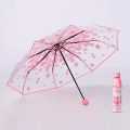 Clear Transparent Umbrella - Stylish, Windproof, Dome Design with Sturdy Frame for Maximum Rain Protection. 