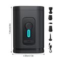 Electric Air Pump Inflator Battery Rechargeable Air Compressor Portable for PVC Boat Mattress Inflatable Swimming Pool Raft Bed. 