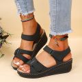 2023 New Sandals Shoes Women Soft Women's Sandals Slip On Open Toe Walking Shoes Slipper Party Footwear Female Zapatillas Muje.