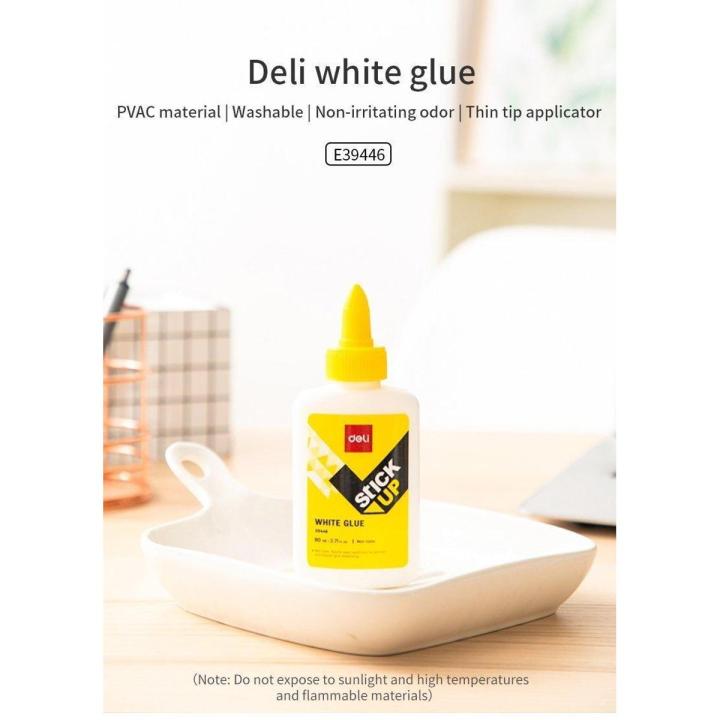 Deli 39446 Stick Up Durable Liquid White Glue 80ml 1 Piece