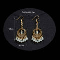 Earpieces / Jhumka [antique metal] - woman - Ear Ring - কানের দুল - Earrings For Girls. 